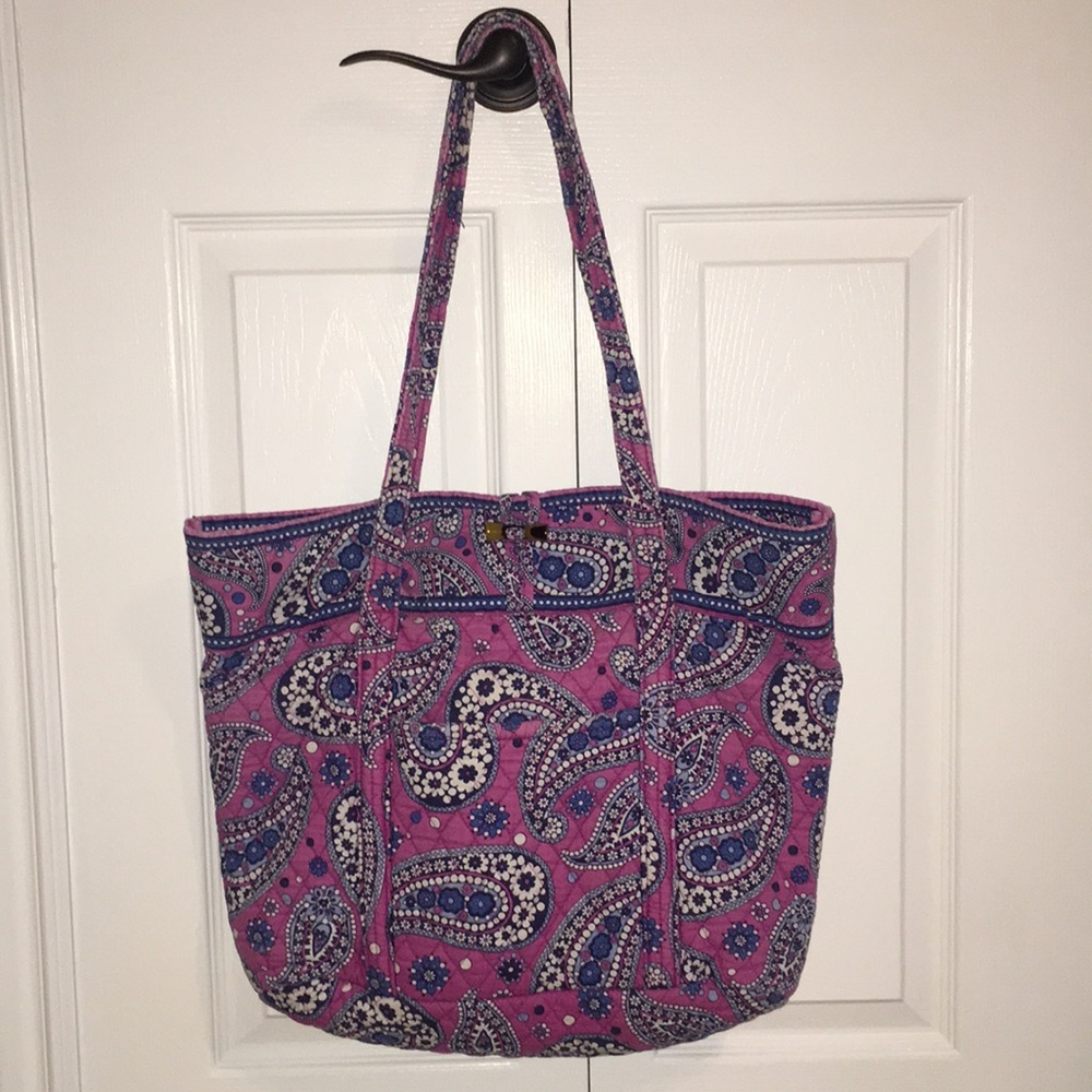 Vera Bradley Tote in Boysenberry